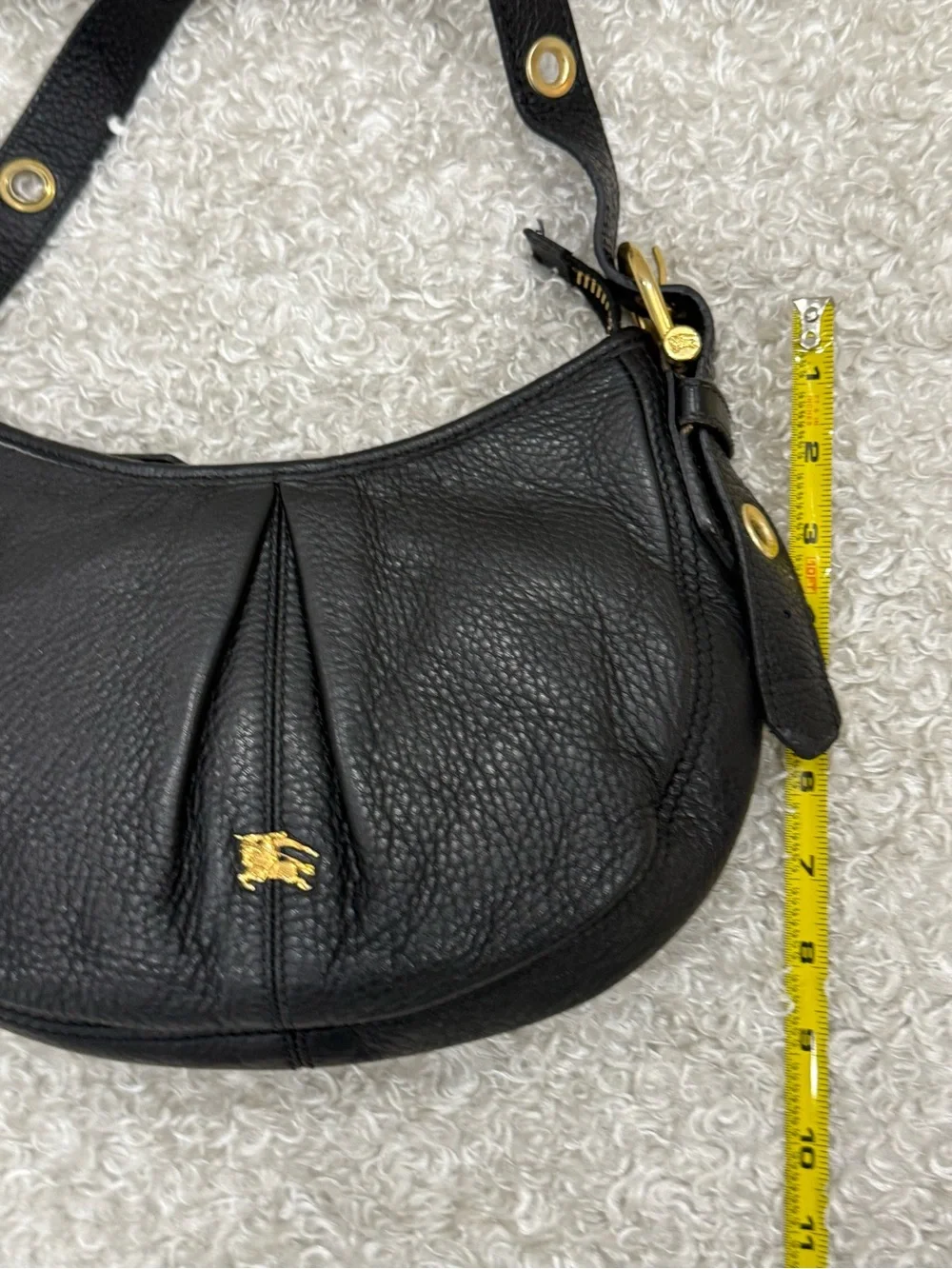 Burberry Black Hobo Bag